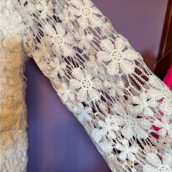 Southern Fried Chics White Lace Jumpsuit xxxl NWT - Picture 7 of 10